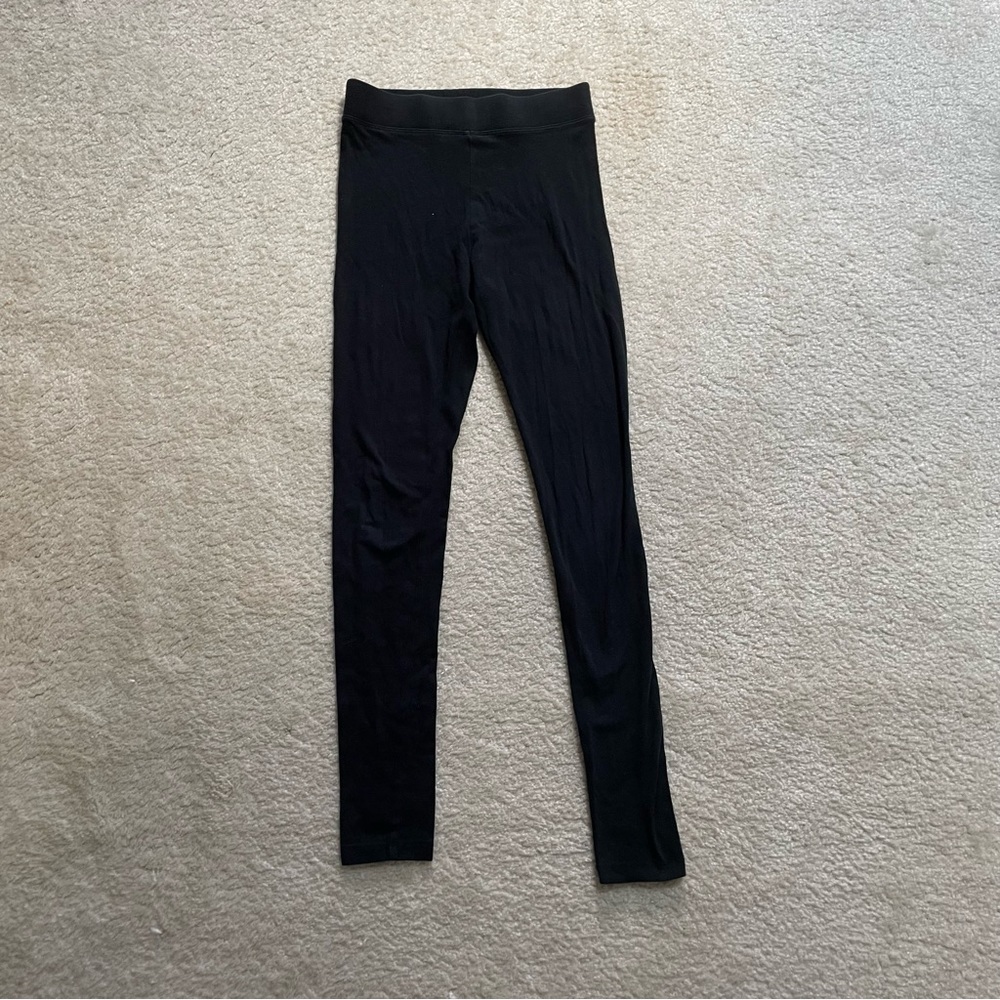 forever21 black cotton leggings